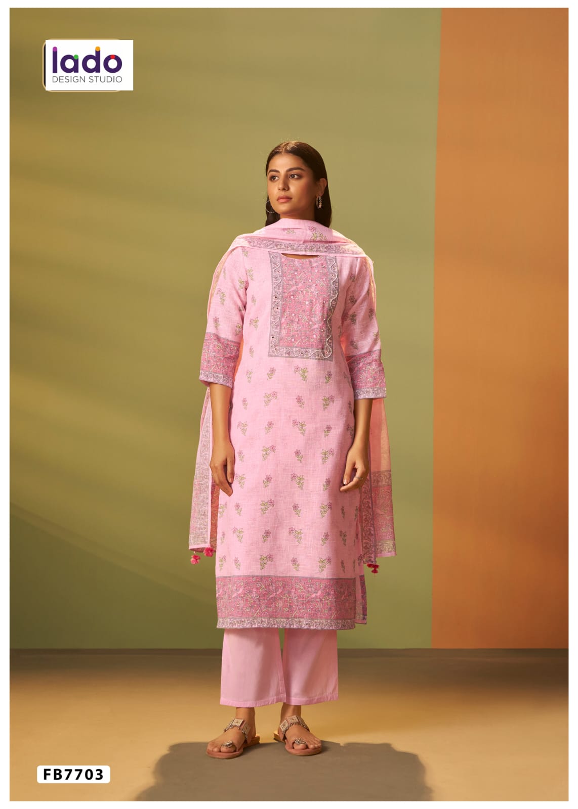 STRAIGHT CUT COTTON DRESS